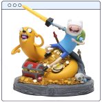 تمثال Adventure Time - فين وجيك على جبل الذهب